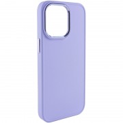 TPU чохол Bonbon Metal Style для Apple iPhone 13 Pro Max (6.7") Бузковий / Dasheen