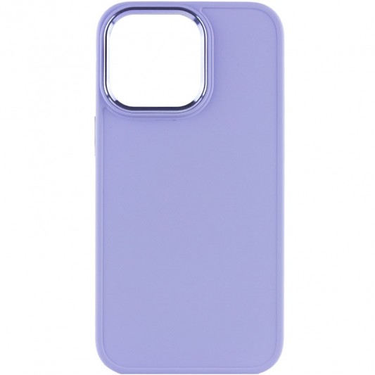 TPU чохол Bonbon Metal Style для Apple iPhone 13 Pro Max (6.7") Бузковий / Dasheen - зображення 1 