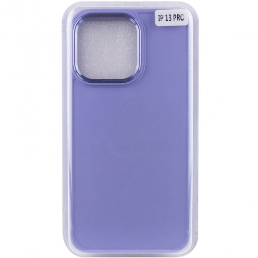 TPU чохол Bonbon Metal Style для Apple iPhone 13 Pro Max (6.7") Бузковий / Dasheen - зображення 5 