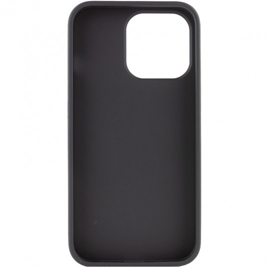 TPU чохол Bonbon Metal Style для Apple iPhone 13 Pro Max (6.7") Чорний / Black - зображення 2 