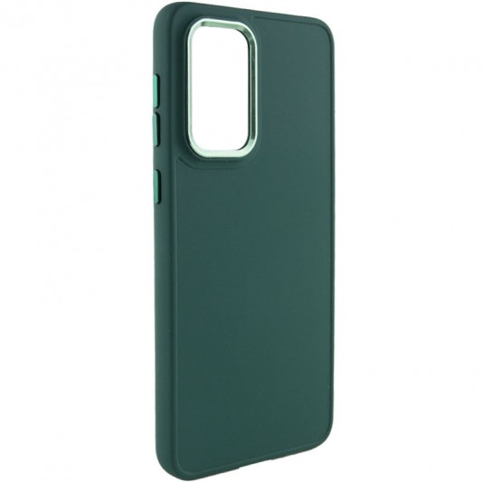 TPU чохол Bonbon Metal Style для Samsung Galaxy A33 5G Зелений / Army green - зображення 1 