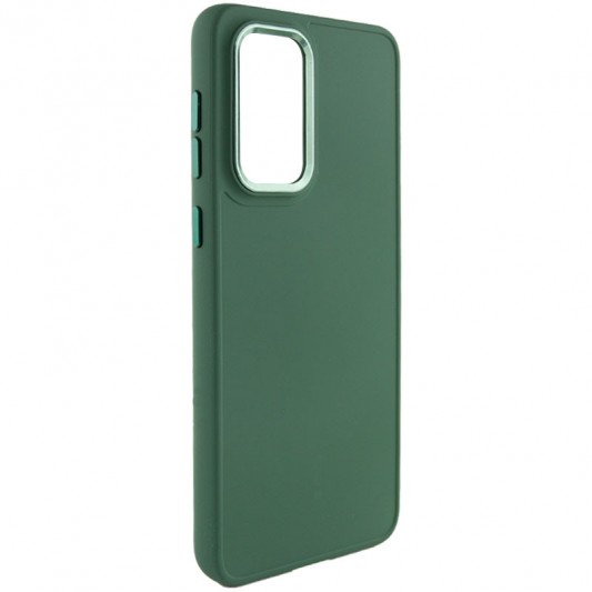 TPU чохол Bonbon Metal Style для Samsung Galaxy A33 5G Зелений / Pine green - зображення 1 