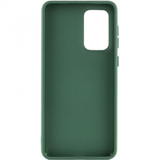 TPU чохол Bonbon Metal Style для Samsung Galaxy A33 5G Зелений / Pine green - зображення 2 