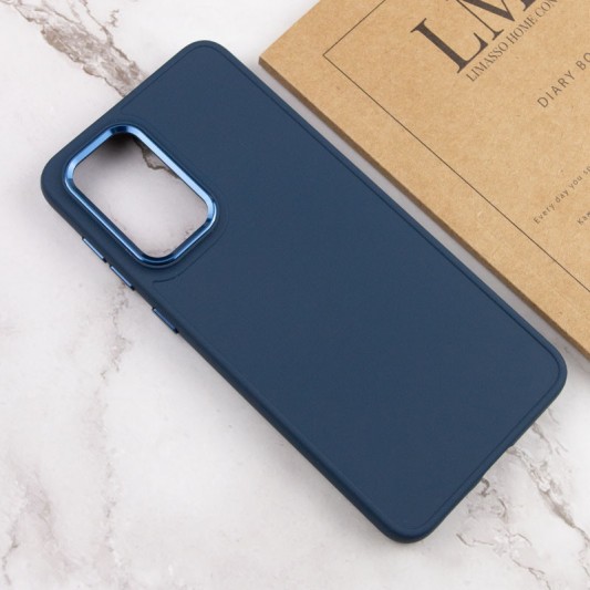 TPU чохол Bonbon Metal Style для Samsung Galaxy A33 5G Синій / Cosmos blue - зображення 3 