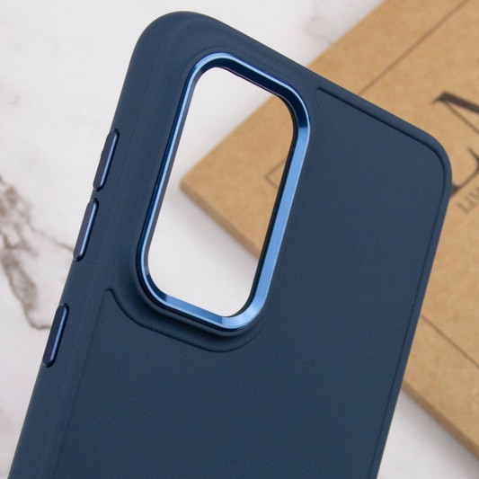TPU чохол Bonbon Metal Style для Samsung Galaxy A33 5G Синій / Cosmos blue - зображення 4 