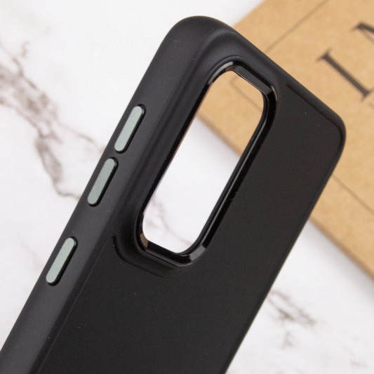 TPU чехол Bonbon Metal Style для Samsung Galaxy A33 5G Черный / Black - изображение 4