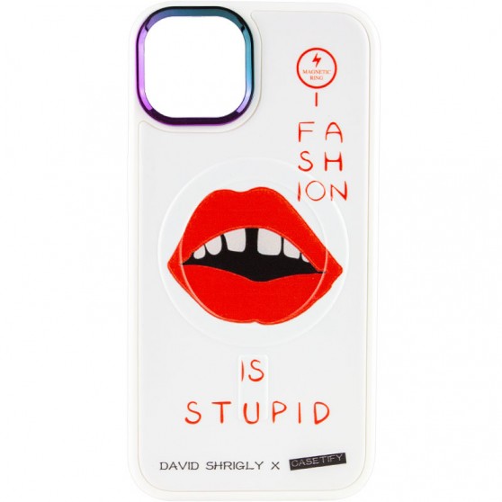 TPU+PC чохол Funny pictures with MagSafe для Apple iPhone 12 Pro / 12 (6.1") Fashion