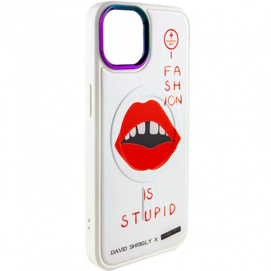 TPU+PC чехол Funny pictures with MagSafe для Apple iPhone 12 Pro / 12 (6.1") Fashion - изображение 1