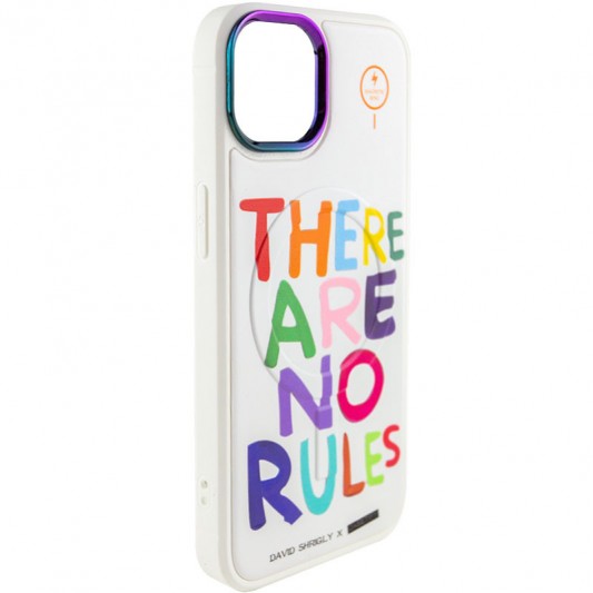 TPU+PC чехол Funny pictures with MagSafe для Apple iPhone 12 Pro / 12 (6.1") No rules - изображение 1