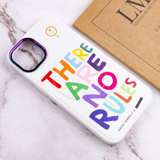 TPU+PC чехол Funny pictures with MagSafe для Apple iPhone 12 Pro / 12 (6.1") No rules - изображение 3