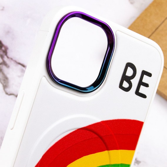 TPU+PC чехол для Apple iPhone 12 Pro Max (6.7"") - Funny pictures with MagSafe (Be Nice)