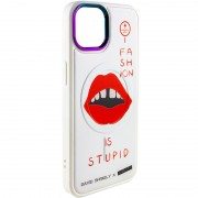 TPU+PC чехол для Apple iPhone 13 (6.1"") - Funny pictures with MagSafe (Fashion)