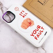 TPU+PC чехол для Apple iPhone 13 (6.1"") - Funny pictures with MagSafe (It's all)