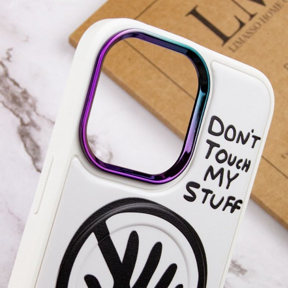 TPU+PC чехол для Apple iPhone 13 Pro (6.1"") - Funny pictures with MagSafe (Don't touch)