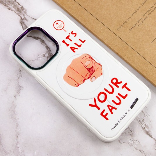 TPU+PC чохол Funny pictures with MagSafe для Apple iPhone 13 Pro (6.1") It's all - зображення 4 