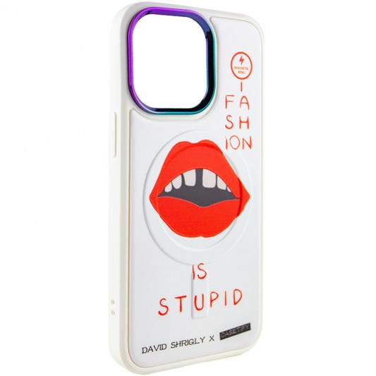 TPU+PC чехол Funny pictures with MagSafe для Apple iPhone 13 Pro Max (6.7") Fashion - изображение 1