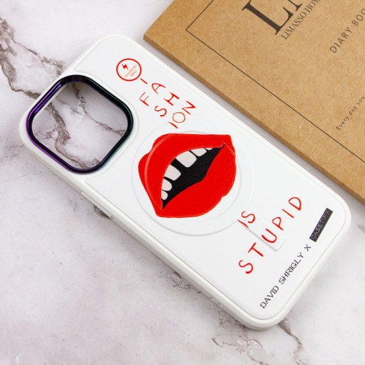TPU+PC чехол Funny pictures with MagSafe для Apple iPhone 13 Pro Max (6.7") Fashion - изображение 3