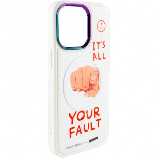 TPU+PC чехол Funny pictures with MagSafe для Apple iPhone 13 Pro Max (6.7") It's all - изображение 1