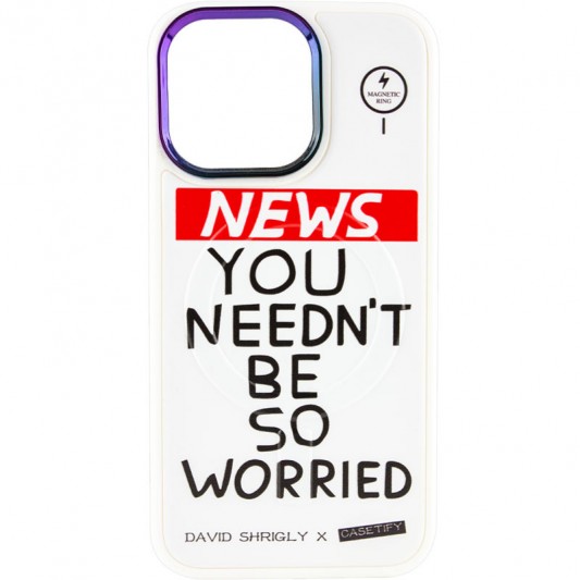 TPU+PC чехол Funny pictures with MagSafe для Apple iPhone 13 Pro Max (6.7") News