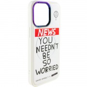 TPU+PC чехол для Apple iPhone 13 Pro Max (6.7"") - Funny pictures with MagSafe (News)