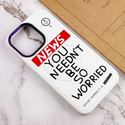 TPU+PC чехол Funny pictures with MagSafe для Apple iPhone 13 Pro Max (6.7") News - изображение 3