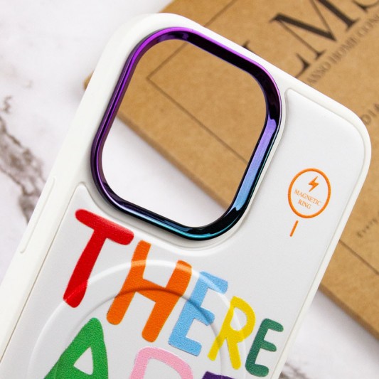 TPU+PC чехол Funny pictures with MagSafe для Apple iPhone 13 Pro Max (6.7") No rules - изображение 4