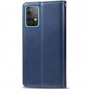 Шкіряний чохол для Samsung Galaxy A33 5G - книга GETMAN Gallant (PU) (Синій)