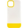 Чохол Apple iPhone 13 (6.1"") - TPU+PC Bichromatic (Matte / Yellow)