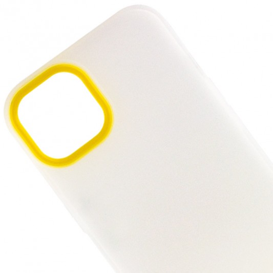 Чохол TPU+PC Bichromatic для Apple iPhone 13 (6.1") Matte / Yellow - зображення 1 
