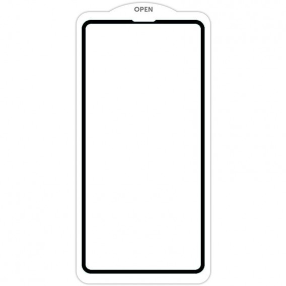 Захисне скло для iPhone 14 Pro Max SKLO 5D (Black)