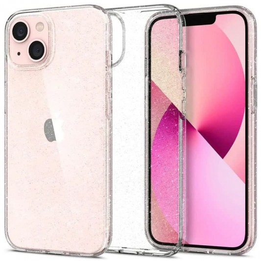 TPU чехол Molan Cano Jelly Sparkle для Apple iPhone 14 Plus (6.7") Прозрачный