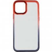 Чехол для Apple iPhone 14 Plus (6.7"") - TPU+PC Fresh sip series Черный / Красный