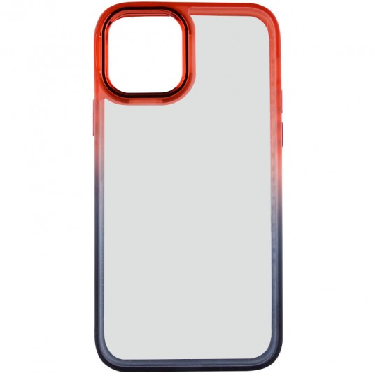 Чехол TPU+PC Fresh sip series для Apple iPhone 14 Plus (6.7") Черный / Красный - изображение 1
