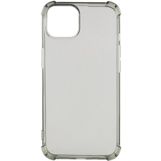 TPU чохол для Apple iPhone 14 (6.1"") - GETMAN Ease logo посилені кути Сірий (прозорий)