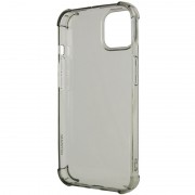 TPU чехол для Apple iPhone 14 (6.1"") - GETMAN Ease logo усиленные углы Серый (прозрачный)