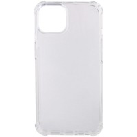 TPU чохол GETMAN Ease logo посилені кути для Apple iPhone 14 (6.1") Безбарвний (прозорий)