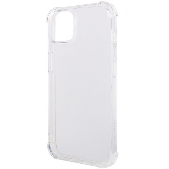 TPU чехол для Apple iPhone 14 Plus (6.7"") - GETMAN Ease logo усиленные углы Бесцветный (прозрачный)