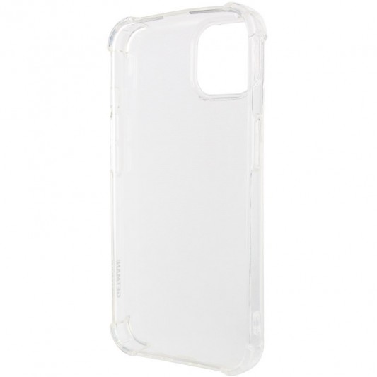 TPU чехол GETMAN Ease logo усиленные углы для Apple iPhone 14 Plus (6.7") Бесцветный (прозрачный) - изображение 3