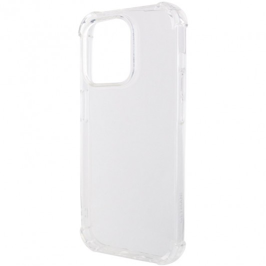 TPU чехол GETMAN Ease logo усиленные углы для Apple iPhone 14 Pro (6.1") Бесцветный (прозрачный) - изображение 1