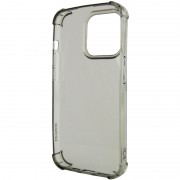 TPU чехол для Apple iPhone 14 Pro Max - GETMAN Ease logo усиленные углы Серый (прозрачный)