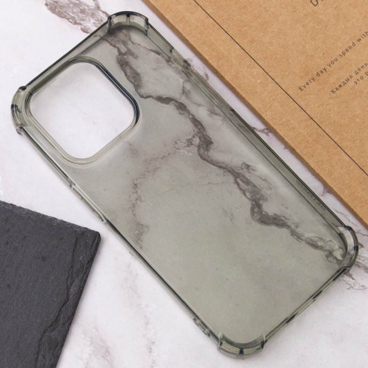 TPU чехол GETMAN Ease logo усиленные углы для Apple iPhone 14 Pro Max (6.7") Серый (прозрачный) - изображение 7