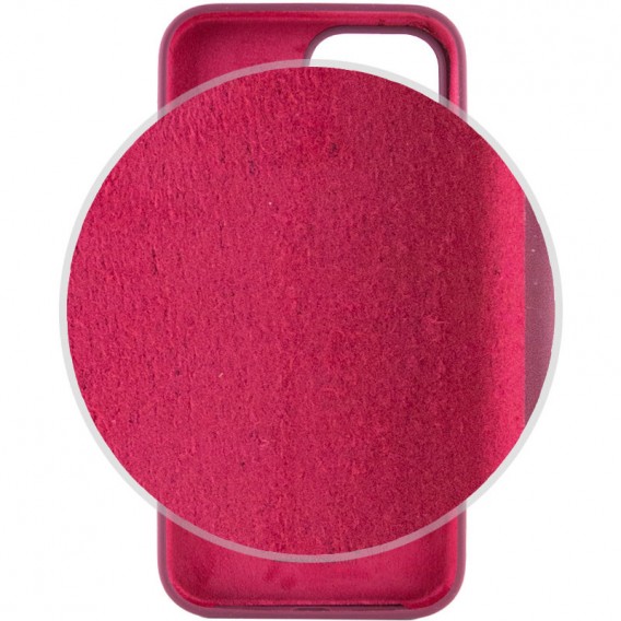 Чохол Apple iPhone 14 Pro (6.1"") - Silicone Case Full Protective (AA) Бордовий / Plum