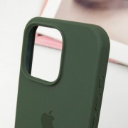 Чехол для Apple iPhone 14 Pro (6.1"") - Silicone Case Full Protective (AA) Зеленый / Cyprus Green