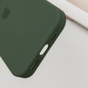 Чехол для Apple iPhone 14 Pro (6.1"") - Silicone Case Full Protective (AA) Зеленый / Cyprus Green
