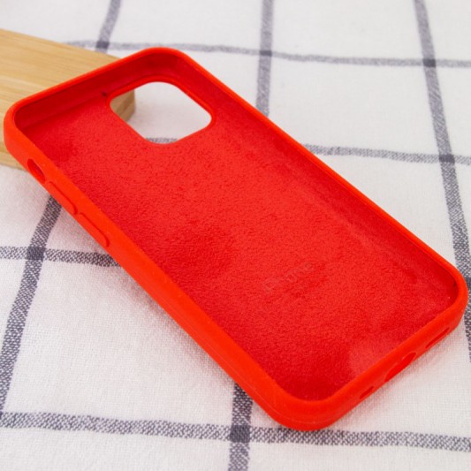 Чехол Silicone Case Full Protective (AA) для Apple iPhone 14 Pro (6.1") Красный / Red - изображение 2