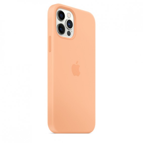 Чохол для Apple iPhone 14 Pro (6.1"") - Silicone Case Full Protective (AA) Помаранчевий / Cantaloupe