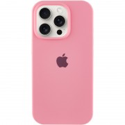 Чехол для Apple iPhone 14 Pro (6.1"") - Silicone Case Full Protective (AA) Розовый / Light pink