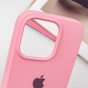 Чехол для Apple iPhone 14 Pro (6.1"") - Silicone Case Full Protective (AA) Розовый / Light pink