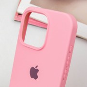 Чехол для Apple iPhone 14 Pro (6.1"") - Silicone Case Full Protective (AA) Розовый / Light pink