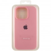 Чехол для Apple iPhone 14 Pro (6.1"") - Silicone Case Full Protective (AA) Розовый / Light pink